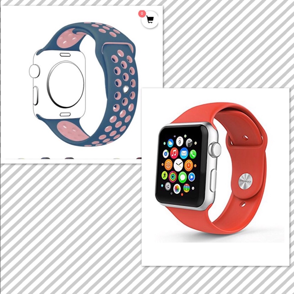 BUNDLE - 2 Apple Watch Bands 38 MM